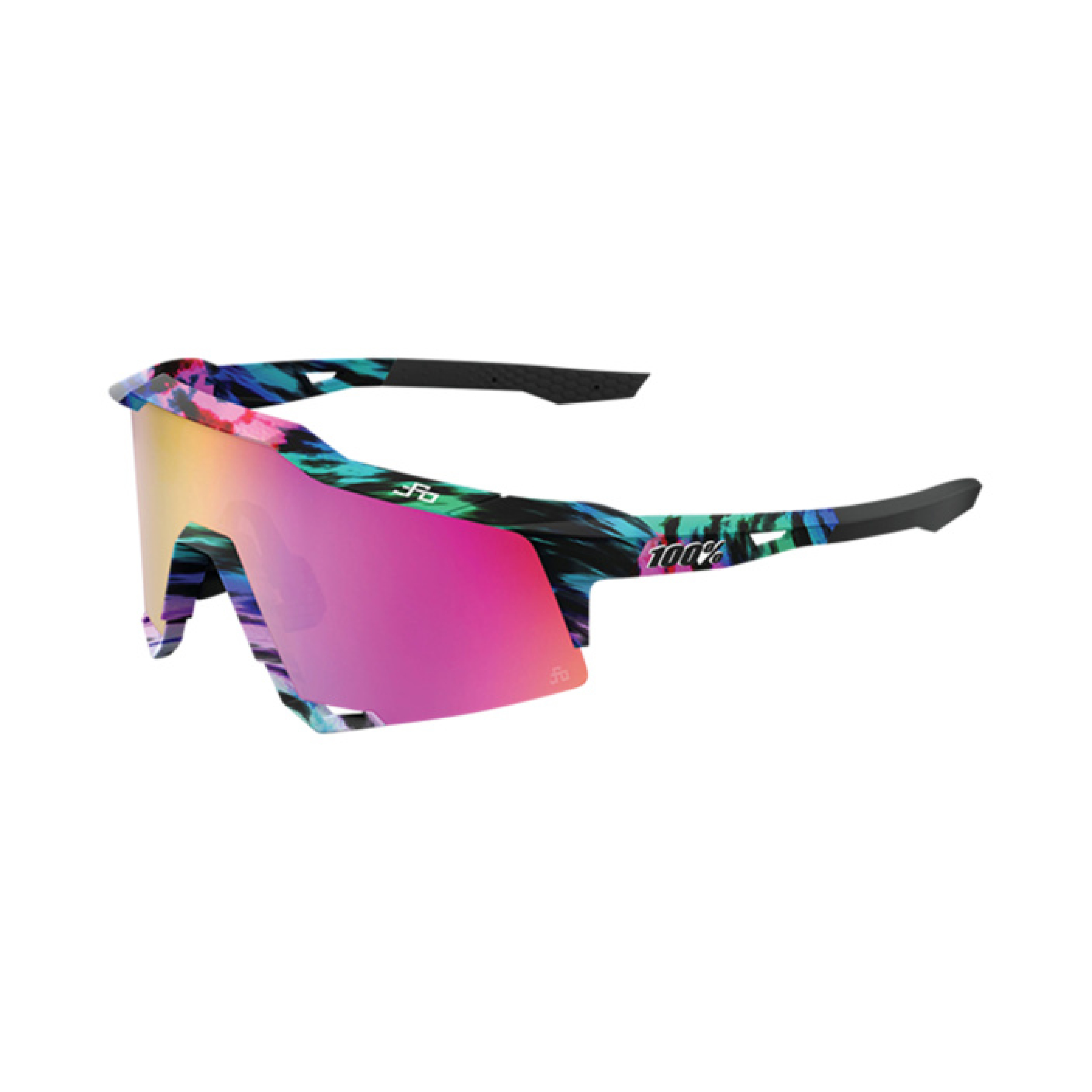 INTERCYCLE Brille Speedccraft-Peter Sagan LE Soft Tact Tie Dye -Purple Multil